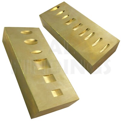 Massives Messing Ring Riefenanken Doming Block Vice Werkzeug Craft Schmücke Uhr