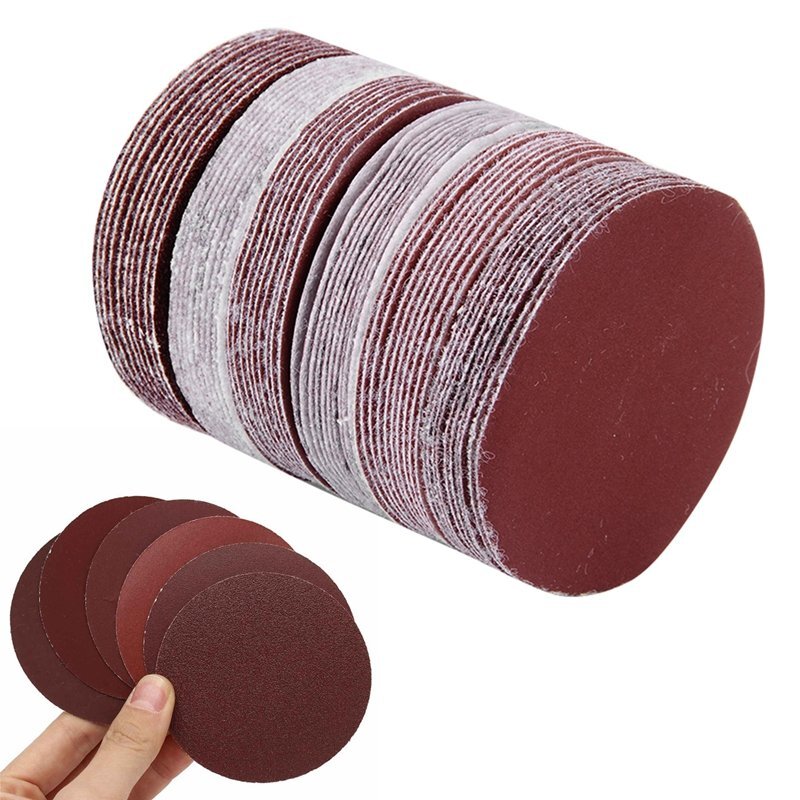 184-teiliges Schleifscheiben Set – 50 Mm Klett-Pads Von 60 Bis 10000 Körnung Für Nass- & Trockenschliff
