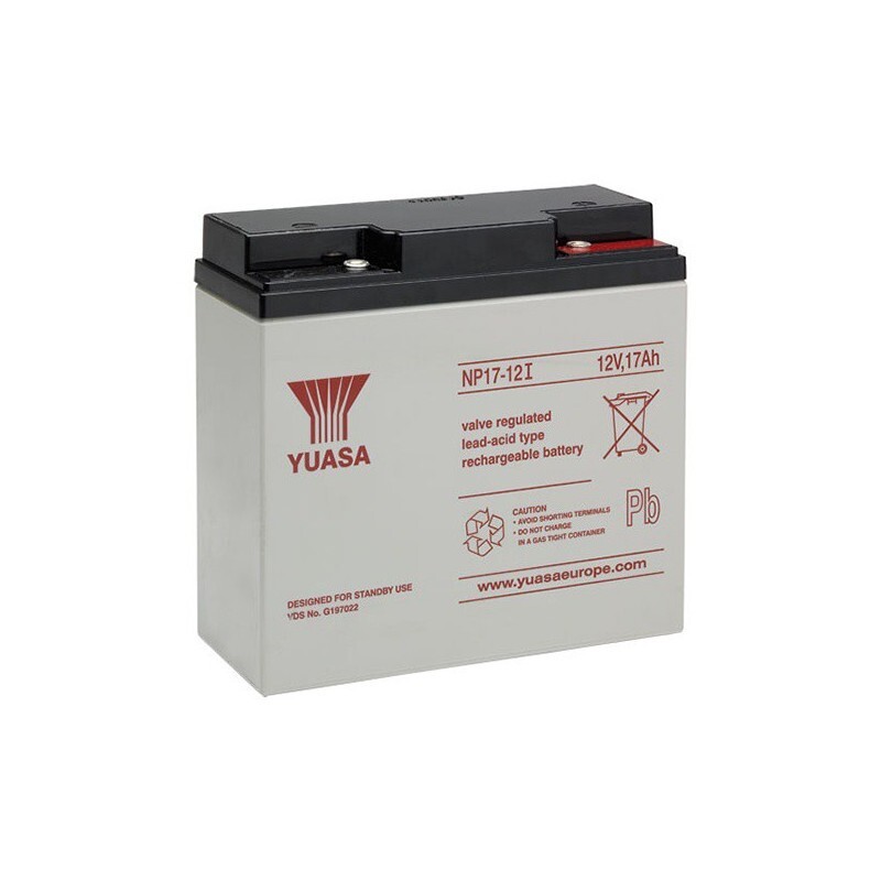 Batterie biomédicale YUASA NP17-12 pour sécuriser vos blocs et fauteuils de soins