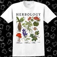 Herbology Plants Gardener Farm T Shirt Meme Gift Funny Tee Vintage Unisex 543