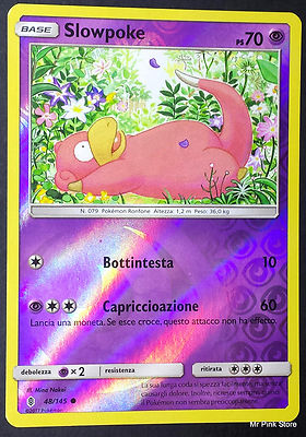 SLOWPOKE 48/145 Holo Reverse in Deutsch Pokemon Sonne Mond Aufsteigende Wächter