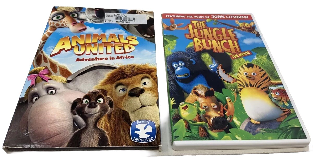 2dvds The Jungle Bunch The Movie DVD & Animals Unlimited
