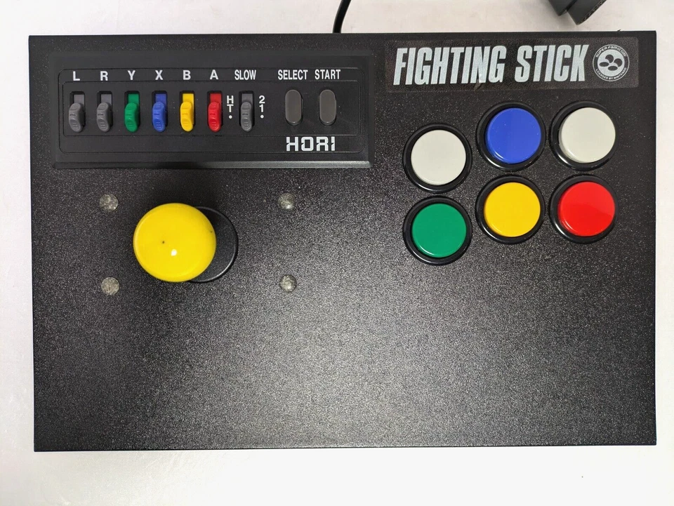 HORI FIGHTING STICK SNES SUPER FAMICOM JAPAN Box - Image 3 of 4