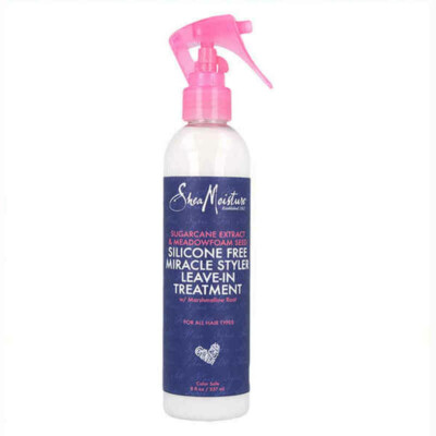 Shea Moisture Miracle Styler Leave-In Treatment, Sugarcane Extract & Meadowfoam