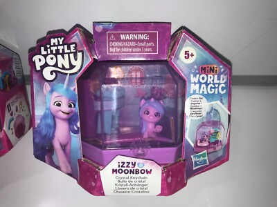 My Little Pony Izzy Mini World Moonbow Crystal Keychain Mini World Magic Hasbro