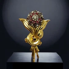 REINAD brooch 1940s Ultra RARE UNSIGNED 