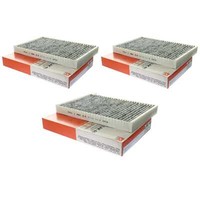 3X Mahle / Knecht LAK 46 Filter Innenraumluft Pollenfilter Innenraumfilter