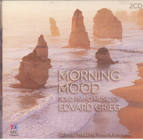 Gerard Willems - Morning Mood: Solo Piano Music Of Edvard Grieg CD - Imagen 1 de 2