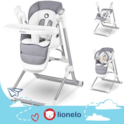 Lionelo Niles 2en1 Chaise Haute Bebe Et Balancelle Bebe Ebay