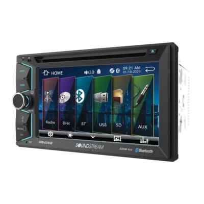 Soundstream VRN-624B -DVD/CD Player 6.2 Touchscreen iGO GPS Navigation Bluetooth