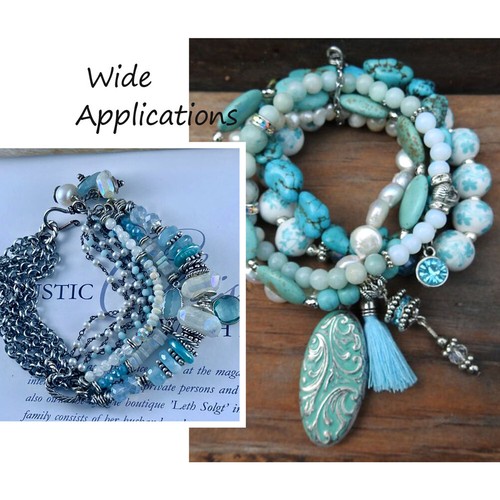 1 Box Nickel Free Antique Silver Antique Golden Tibetan Alloy Zinc Spacer Beads - Bild 7 von 11