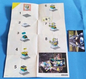 LEGO SYSTEM Instructions Cod. 4910 Lego Space Series 1999