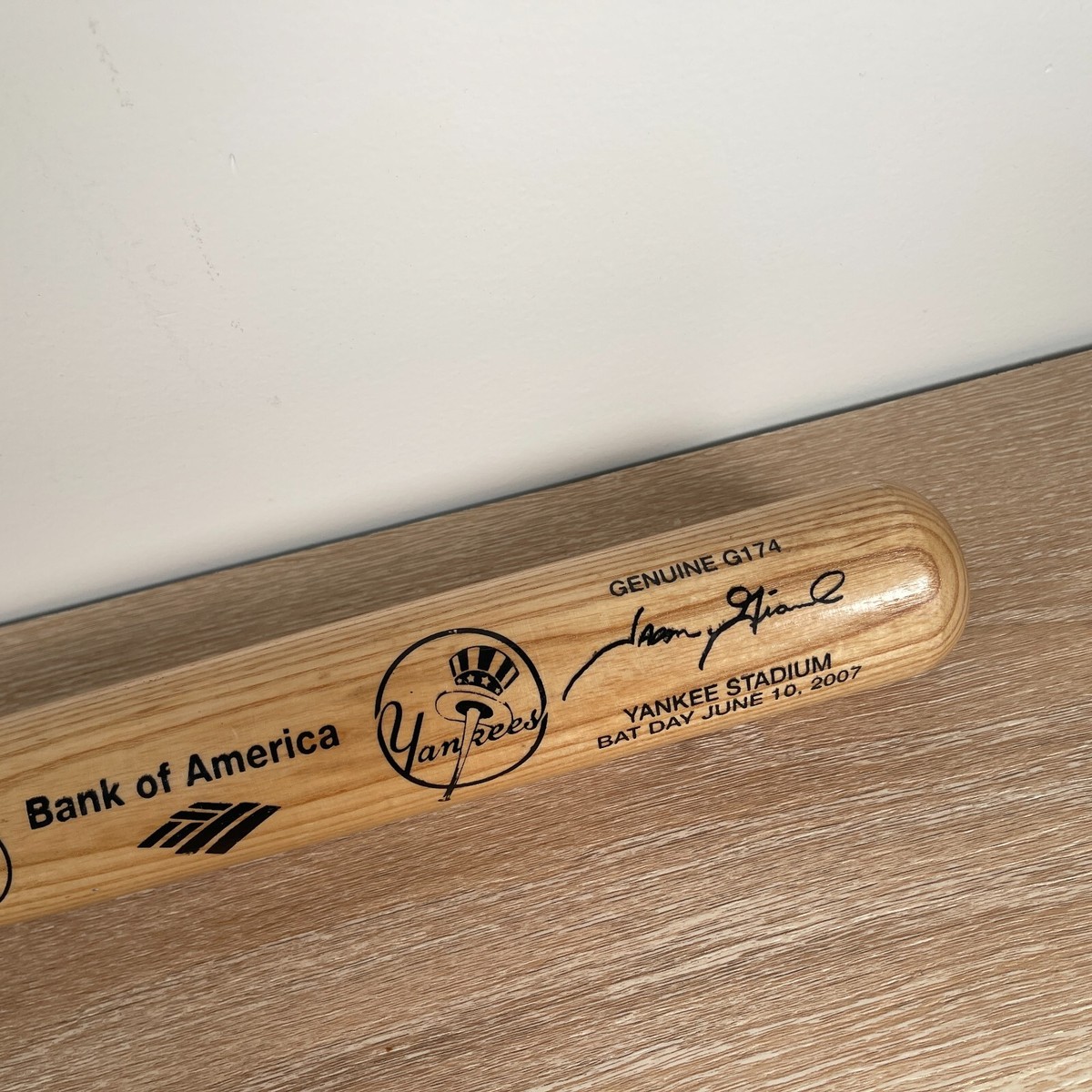 Louisville Slugger Pro G174 Yankee Stadium Bat Day June 10