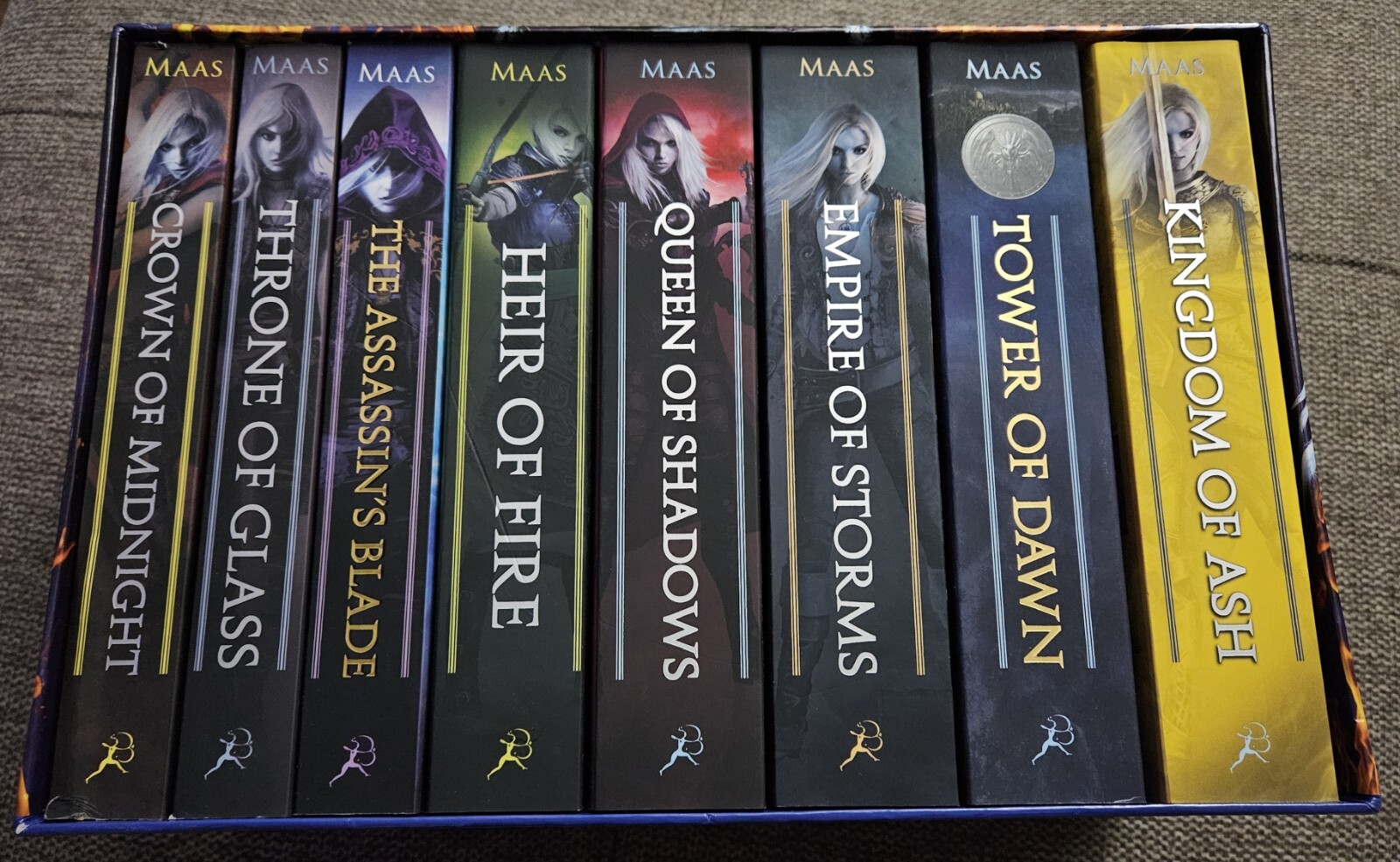 Throne of Glass Box Set - Sarah J. Maas (2019, OOP PB, FULL SET