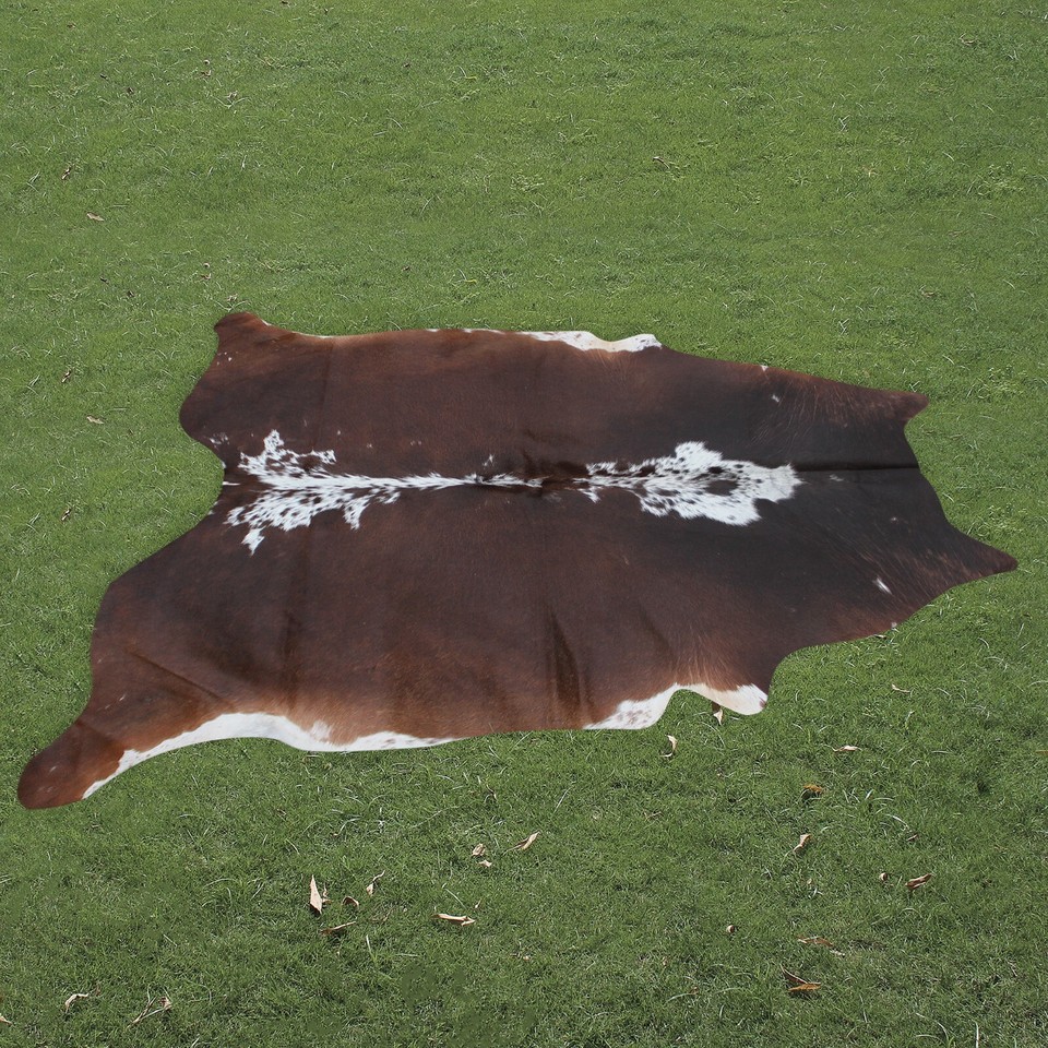 Hair on Cowhide Rug Real Cow Leather Skin Floor Carpet Natural Rug