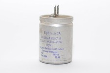 Electrolytic Capacitor by Siemens Halske B41551 Elyt rauh IA, 500 µF / 35 V, NOS