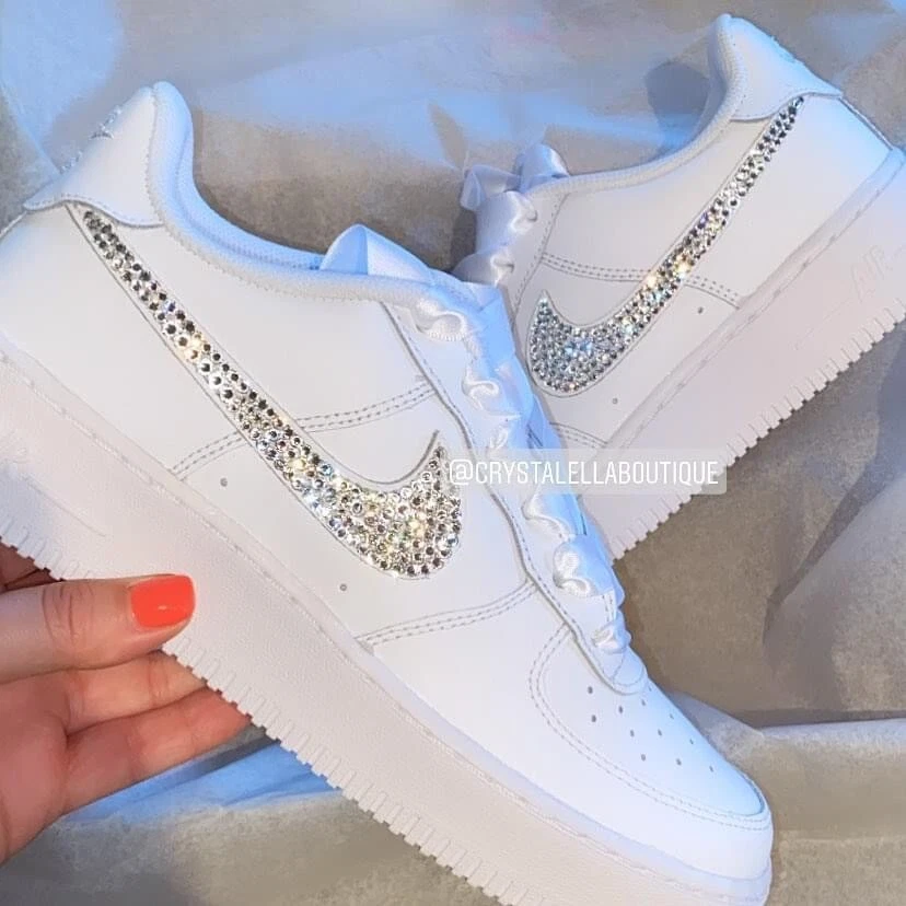 Louis Vuitton Nike Air Force 1 Low Silver Size UK 9- EU 44- US 10