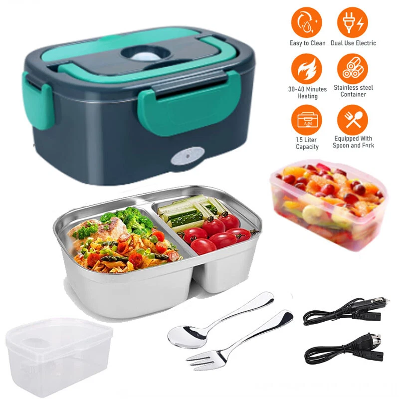 Warm lunch box Multilayer super long insulated lunch bucket Office Student  stainless steel lunch box Microwave oven heating