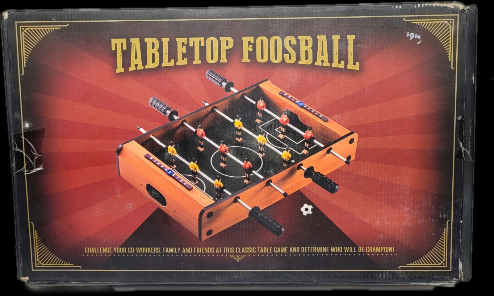 1pc Football Table Game For 2 Players, Interactive Desktop Soccer