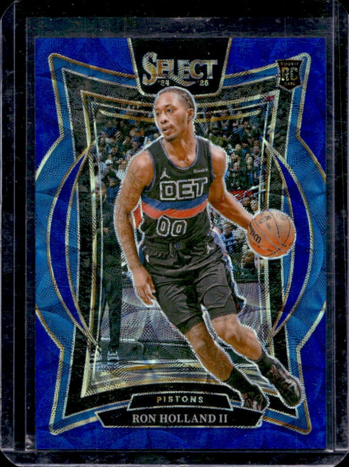 2024-25 Select Ron Holland II Concourse RC Blue Scope Prizm #/249 Pistons