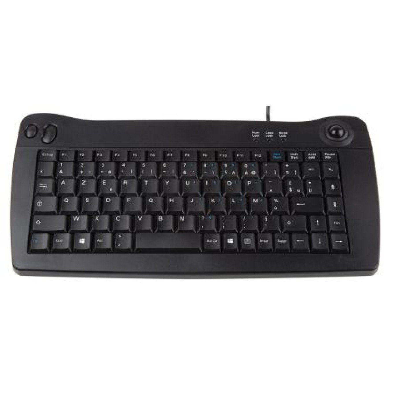 (German) Accuratus 5010 - Usb Mini All In One Keyboard With Trackball - Image 2