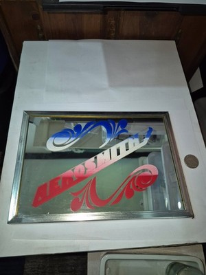 Vintage Aerosmith Rock band carnival 7'' x 10'' mirror frame glass fair prize CCC
