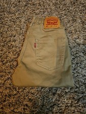 Levi's 502 27x29 14 Regular Khaki