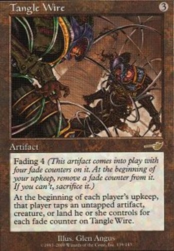 MTG magic cards 1x Tangle Wire Nemesis NM-Mint, English