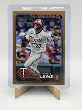 Royce Lewis Gold Foil Card Twins MLB Star Shortstop Rare Baseball Collectible