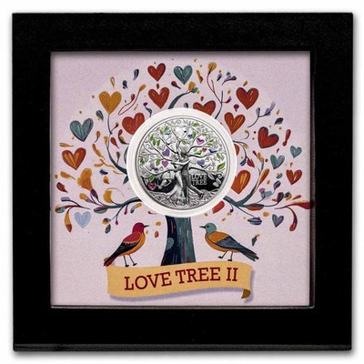 2025 Niue Silver Love Tree II Proof (with Box & COA) | eBay