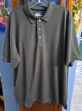 Ben Hogan Performance Men's XL Dark Gray Textured Golf Polo Stretch Comfort Wick