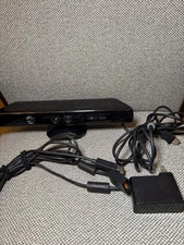 Microsoft Kinect Sensor Bar for Xbox 360 1414 with AC Power Adapter 1429 Tested