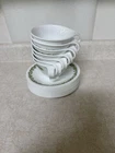 17 Piece Vintage Pyrex Corelle Spring Blossom Crazy Daisy 7 Cups 12 Saucers