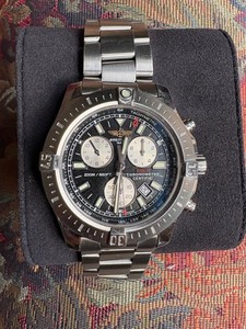 Cadran Breitling Noir Pour Montre – Ébauche à Compléter, Calibre à Identifier