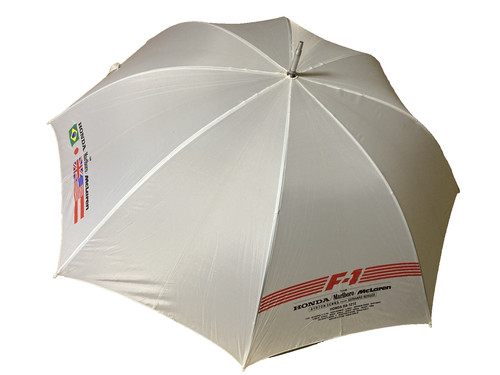Marlboro McLaren Honda Formula 1 Grand Prix Racing Team Vtg Umbrella Size 41 in