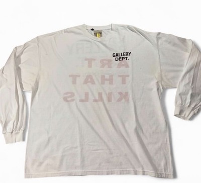 Gallery Dept. ATK Reversible L/S Tee White Sz Xxl