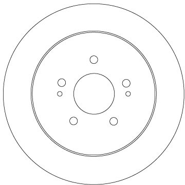 Disques de frein TRW DF6909 pour des trajets sereins en Mitsubishi