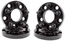 4 Pcs Hub Centric Wheel Spacers 5 on 4.50 20mm Thick - 4 Pack Black Anodized