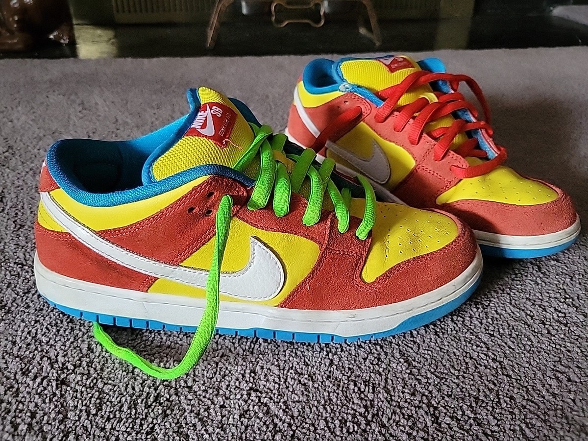 Nike SB Dunk Low Pro “Bart Simpson” BQ6817-602 [2022] Men display picture 3