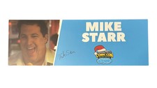 Mike Starr Autographed Niagara Falls Comic Con Holiday Edition Nameplate