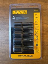 DeWALT DW2235IR Impact Ready 5 piece Magnetic Nut Driver Set New