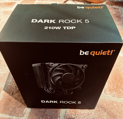 Be Quiet! DARK ROCK 5 CPU Cooler 210W TDP