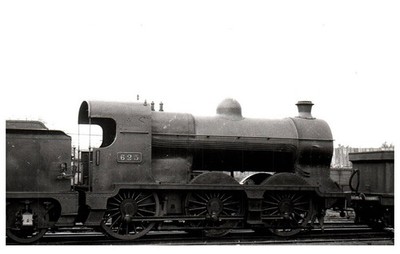 625 Steam Train Photograph by H. C. Casserley Broadstone Dublin 18-6-38 40737