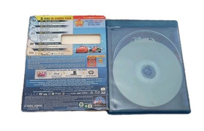 Disney / Pixar Cars 2 Blu-ray 3D + Blu-ray + DVD with Lenticular