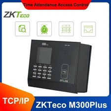 ZKteco M300Plus 125K RFID Time Attendance Punch Card System Biometric Time Clock