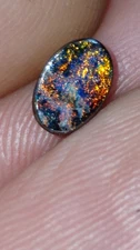 Opalton Boulder Opal Gemstone.  Polished Blingy Stone. Rare*