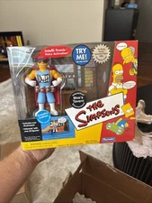 The Simpsons Moe's Tavern Bar Duffman Exclusive Action Figure