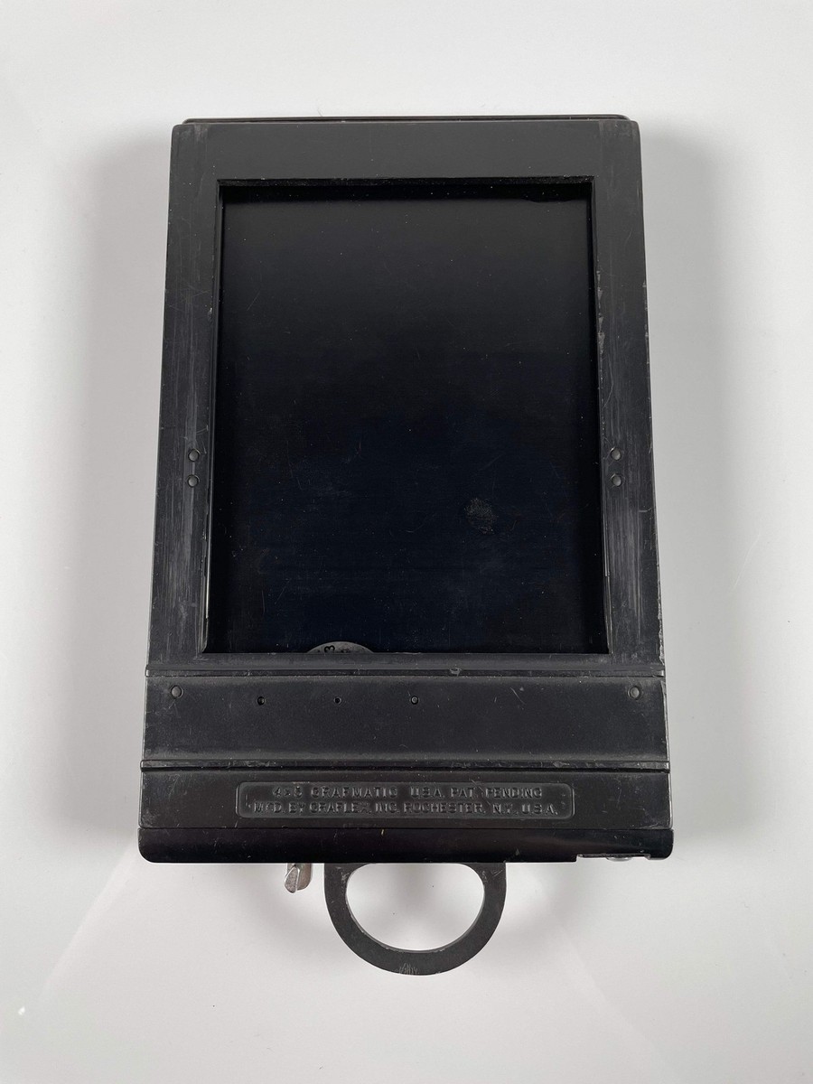 Graflex Grafmatic 4X5 Sheet Film Holder /w 6 Septums 1268 | eBay