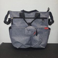 Skip Hop Duo Signature Diaper Bag Heather Grey