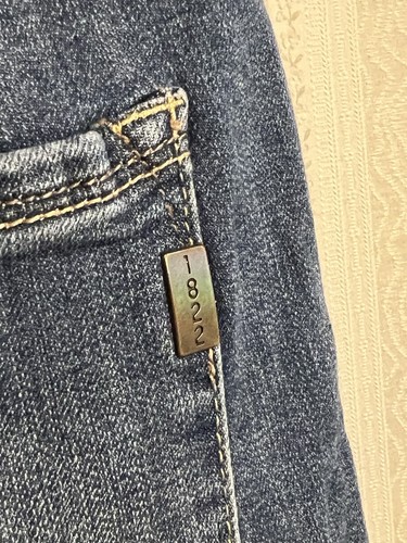 1822 Denim Adrianna Damenjeans Größe 10 Medium Wash Mid Rise Stretch - Bild 7 von 8
